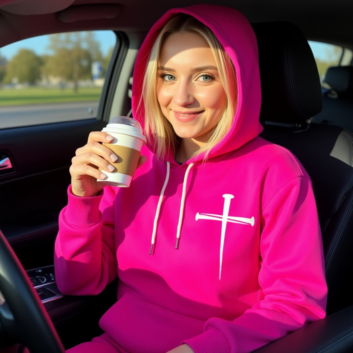 PINK ULTIMATE DEADLIFTER Pullover Hoodie