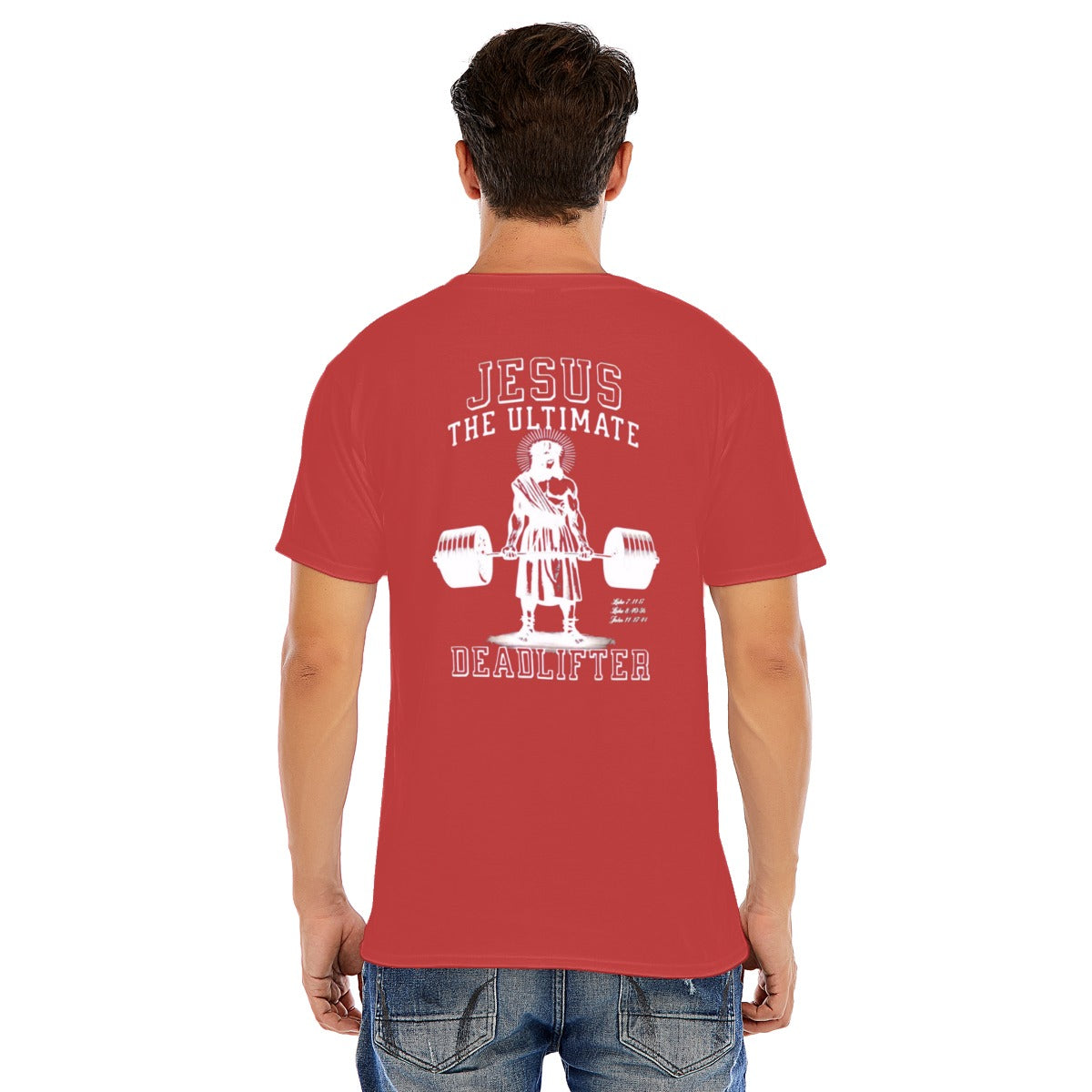 THE ULTIMATE DEADLIFTER Unisex O-neck Short Sleeve T-shirt | 180GSM Cotton (DTF)