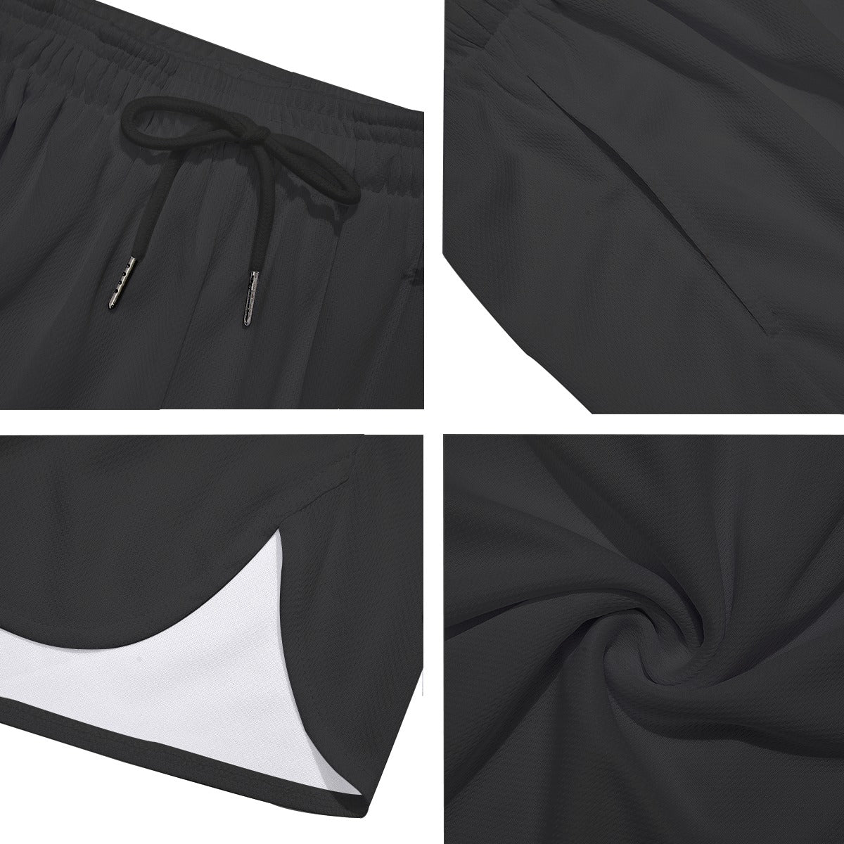 CROSS Men's Side Split Running Sport Shorts