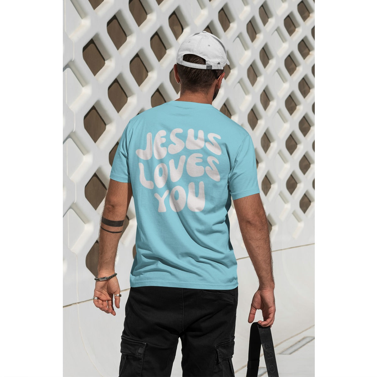JESUS LOVES YOU O-Neck T-Shirt