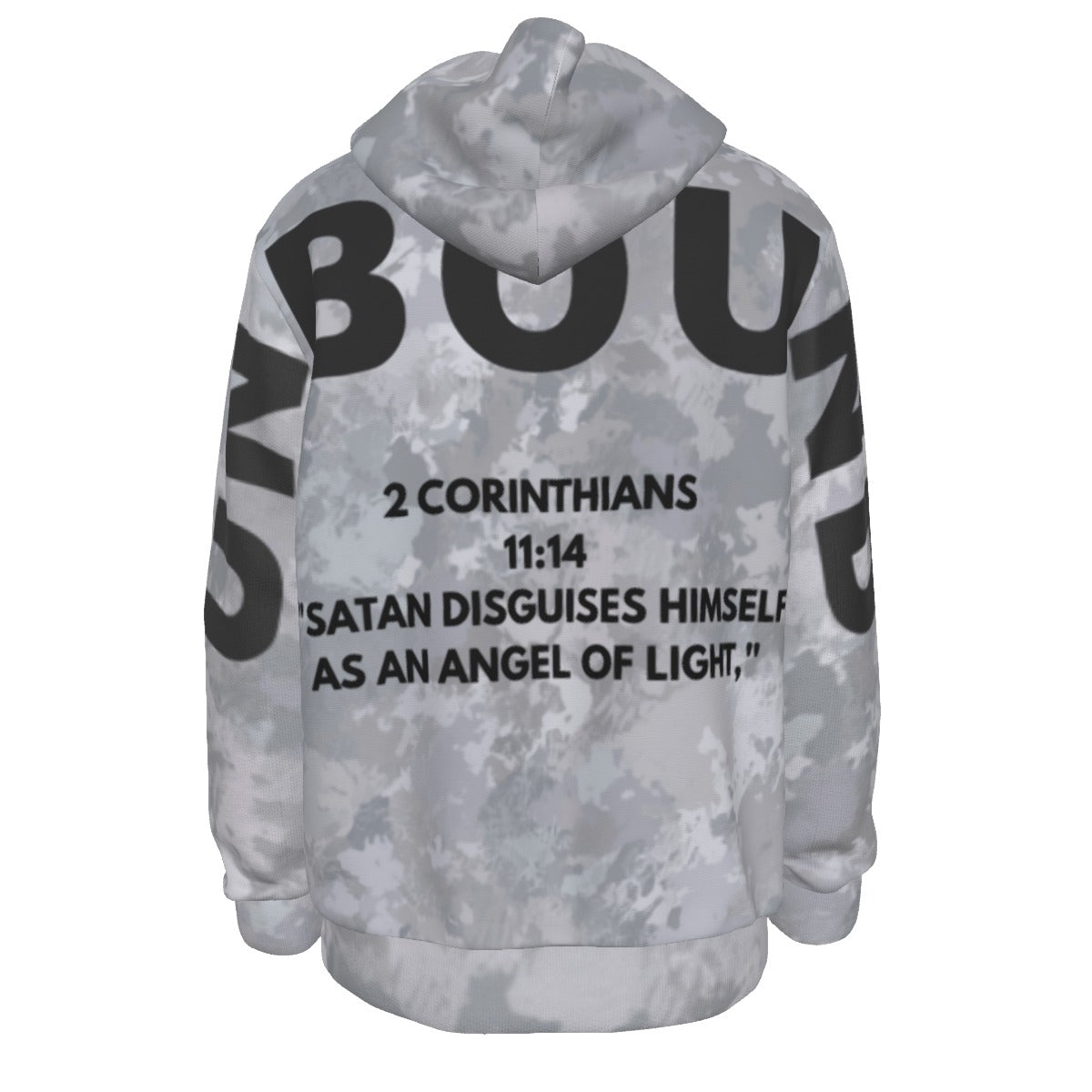 CAMO UNBOUND 2 CORINTHIANS 11:14 Thicken Pullover Hoodie