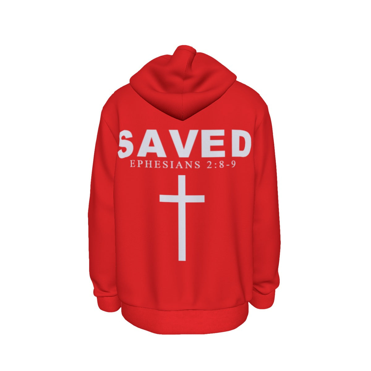 SAVED Ephesians 2:8-9 Thicken Pullover Hoodie
