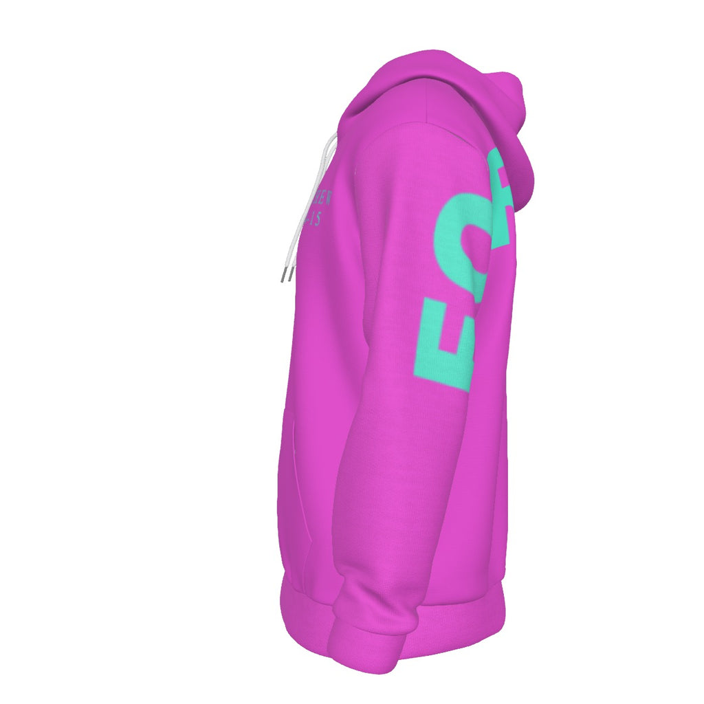 HOT PINK FORGIVEN Thicken Pullover Hoodie