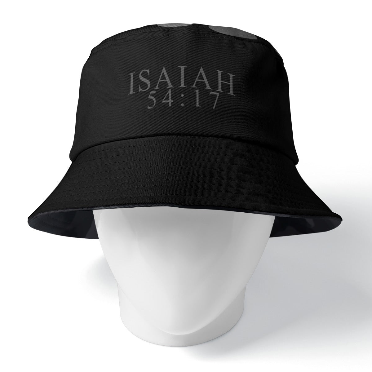 ISAIAH 54:17 Double-Side Printing Bucket Hat