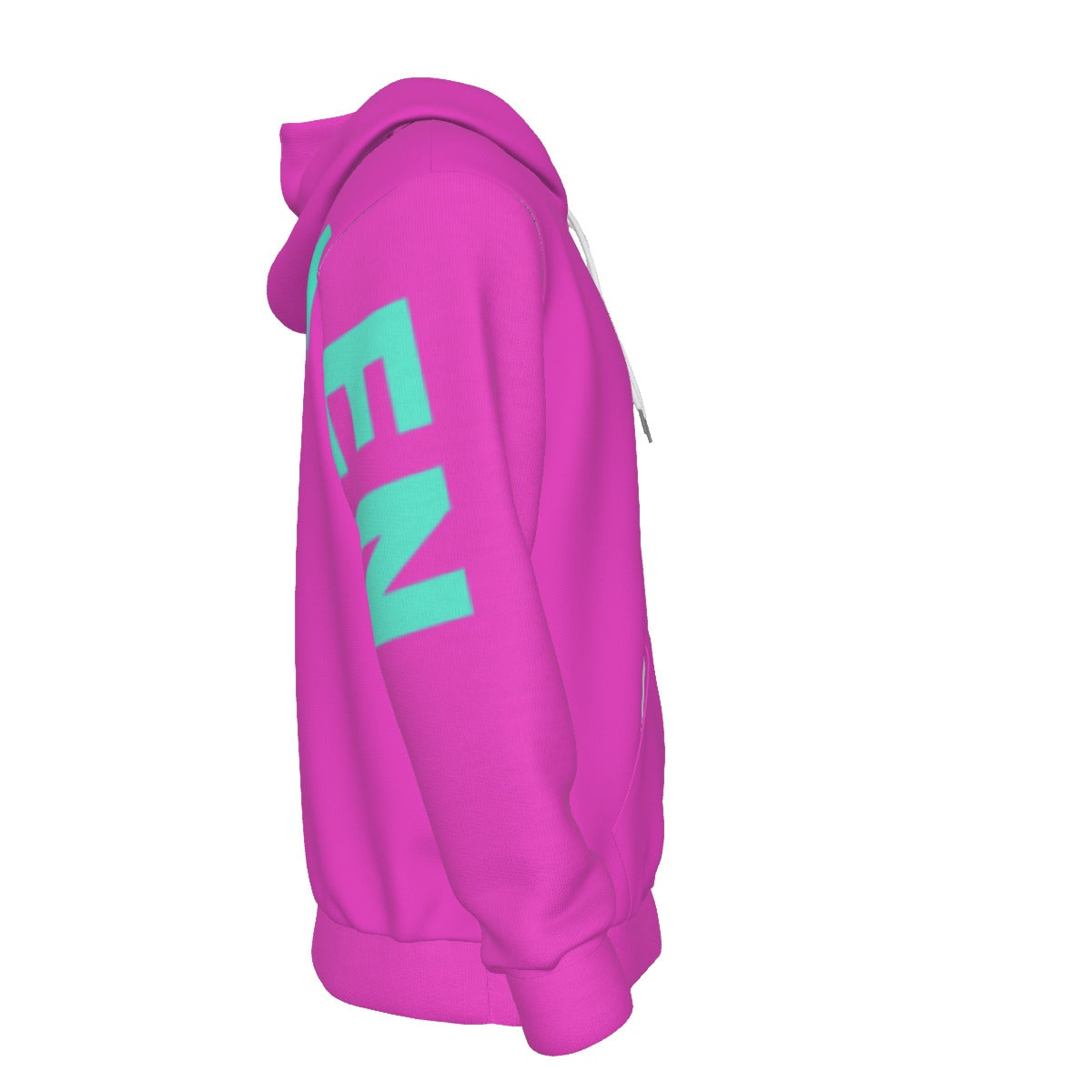 HOT PINK FORGIVEN Thicken Pullover Hoodie