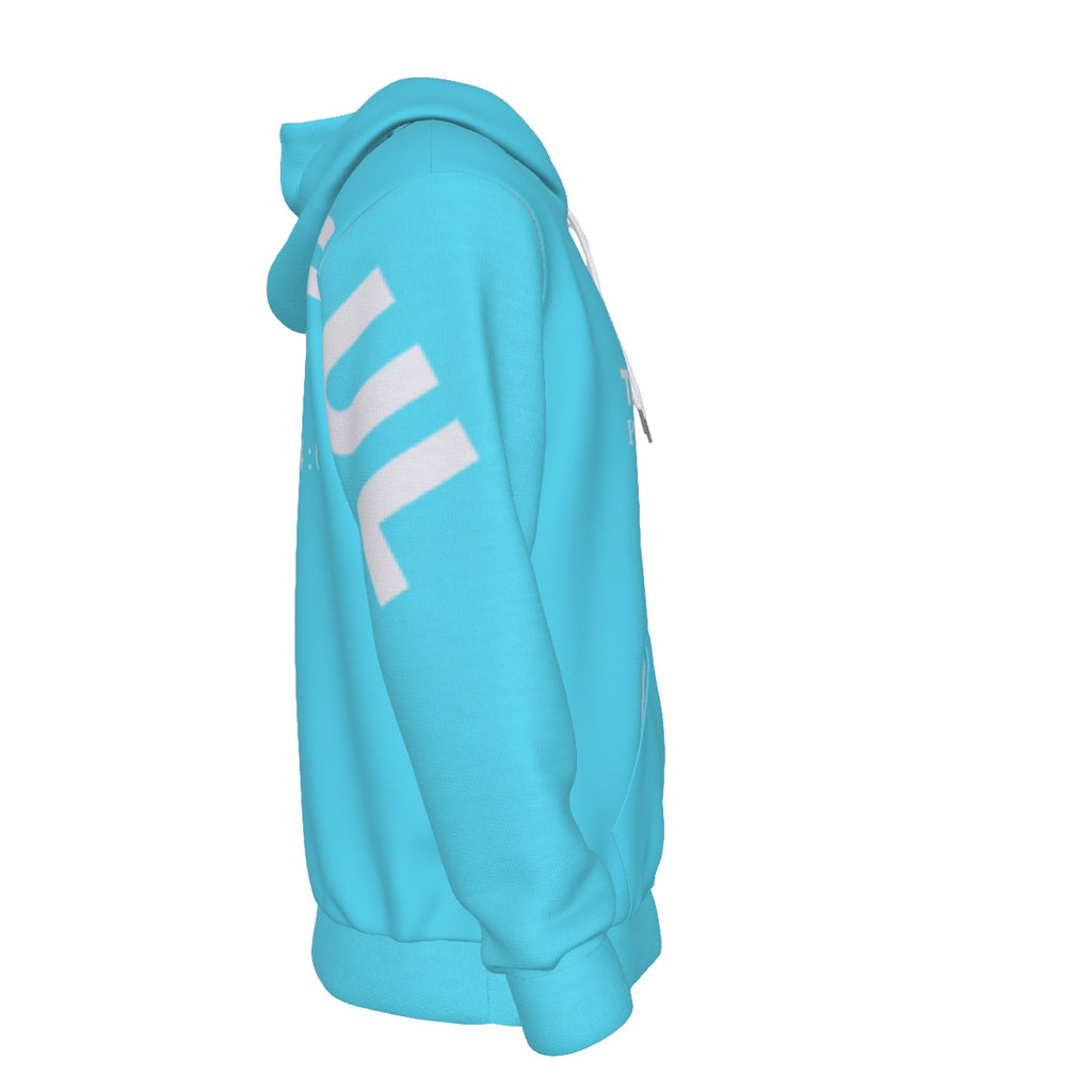 CYAN THANKFUL PHILIPPIANS 4:6 Thicken Pullover Hoodie