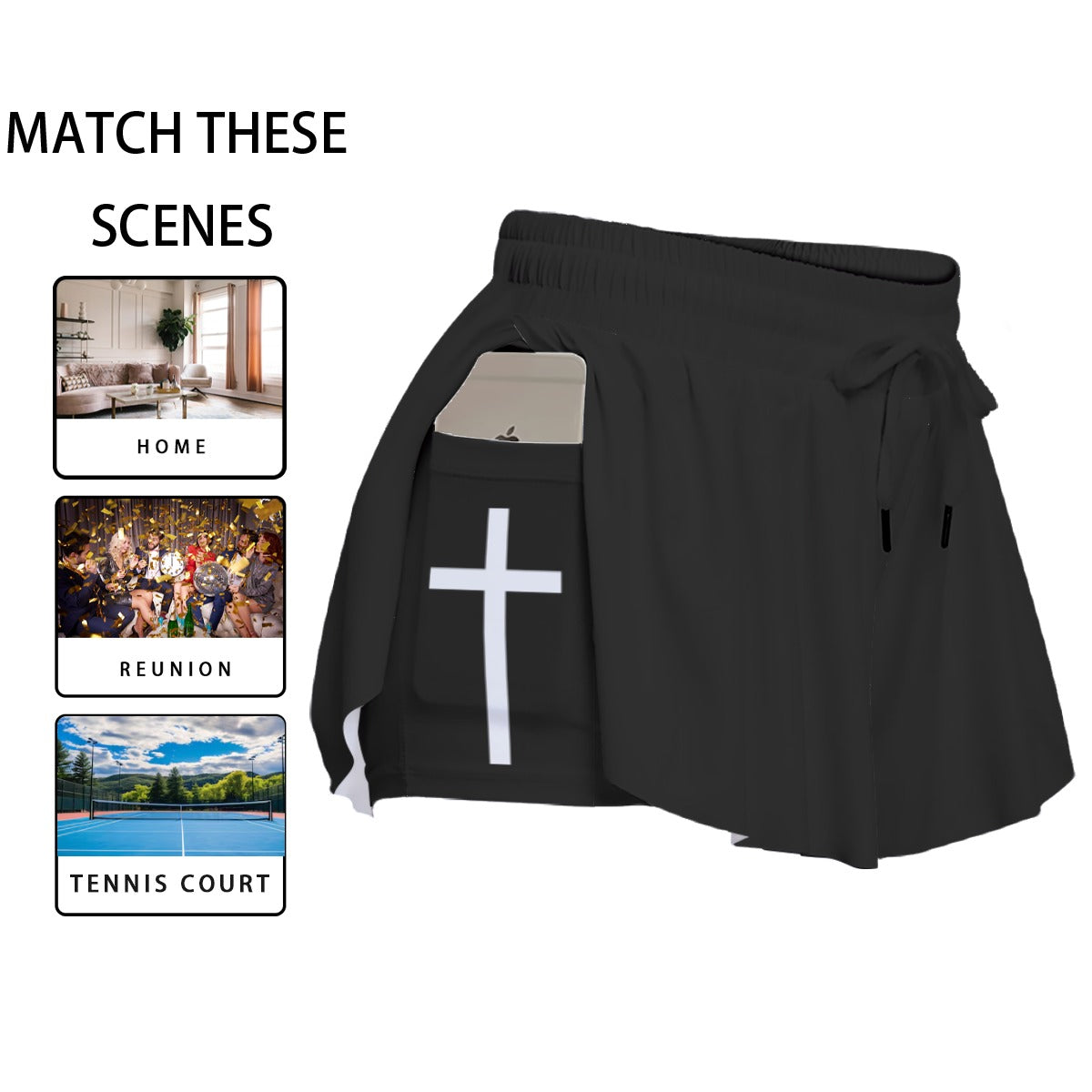 Women's Sport Skorts With Pockets