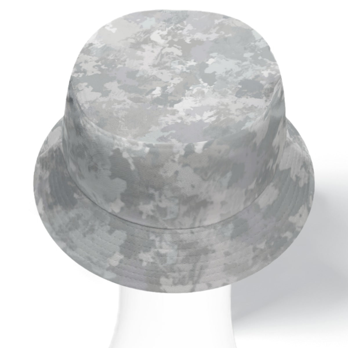 BLACK&WHITE CAMO Double-Side Printing Bucket Hat