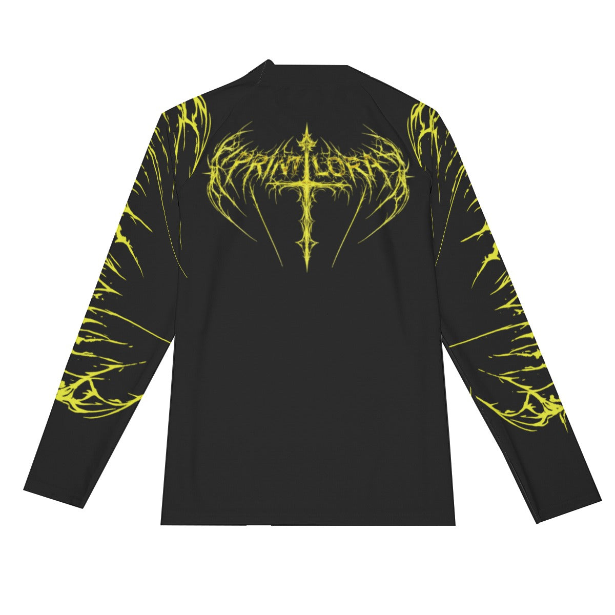 PRINTLORA NEON CROSS Long Sleeve Tight surf clothing