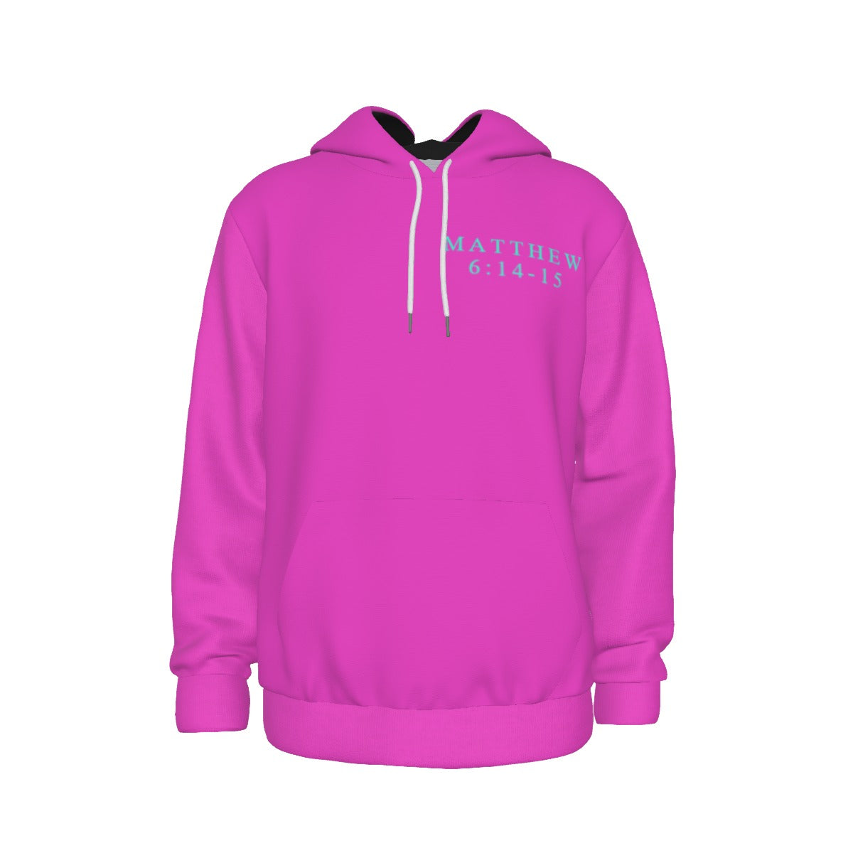 HOT PINK FORGIVEN Thicken Pullover Hoodie