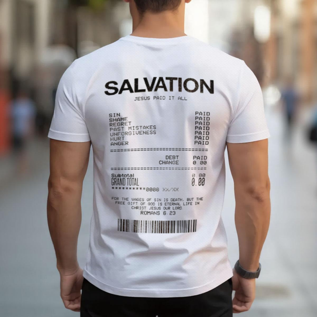 JESUS PAID IT ALL Men's T-shirt