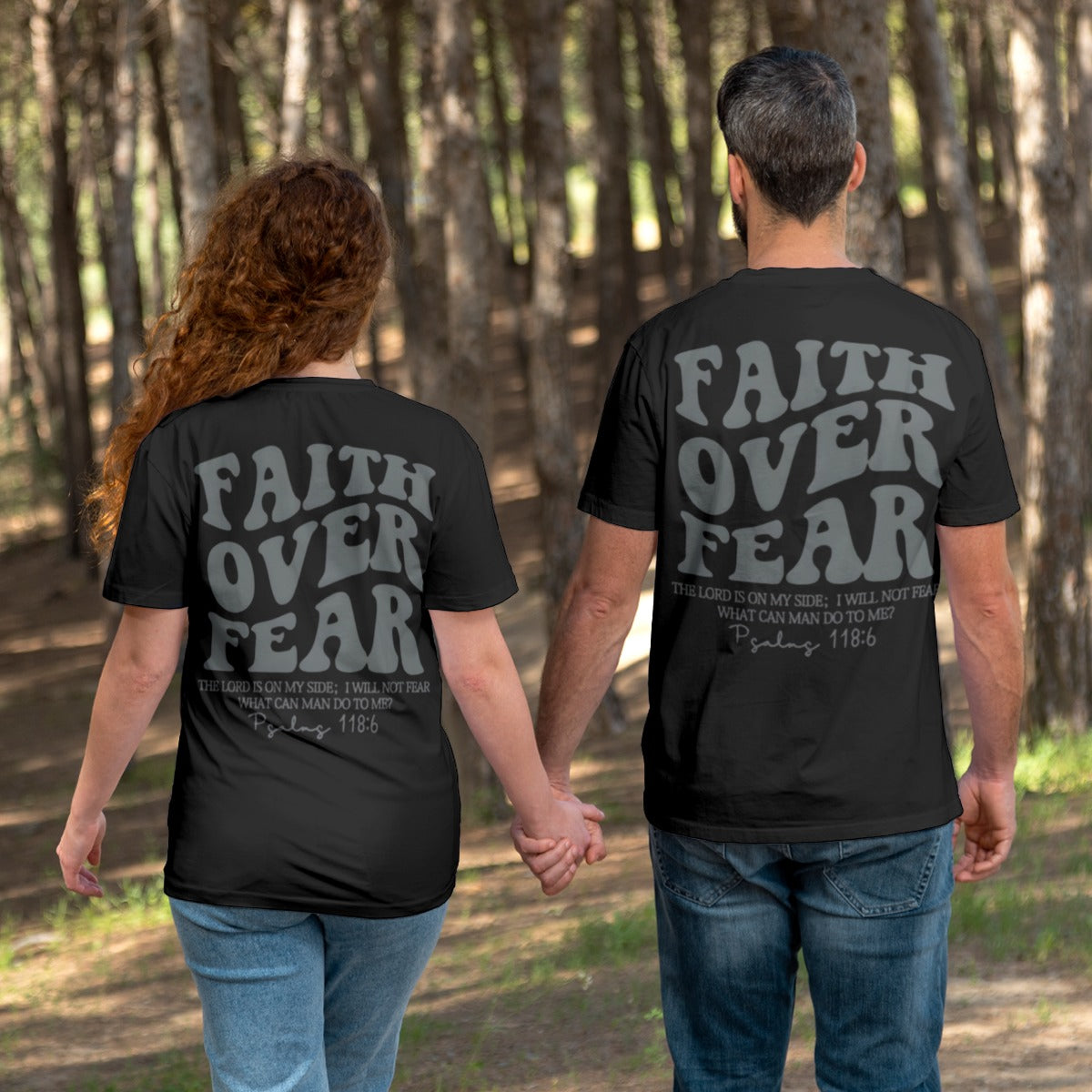 FAITH OVER FEAR O-Neck T-Shirt
