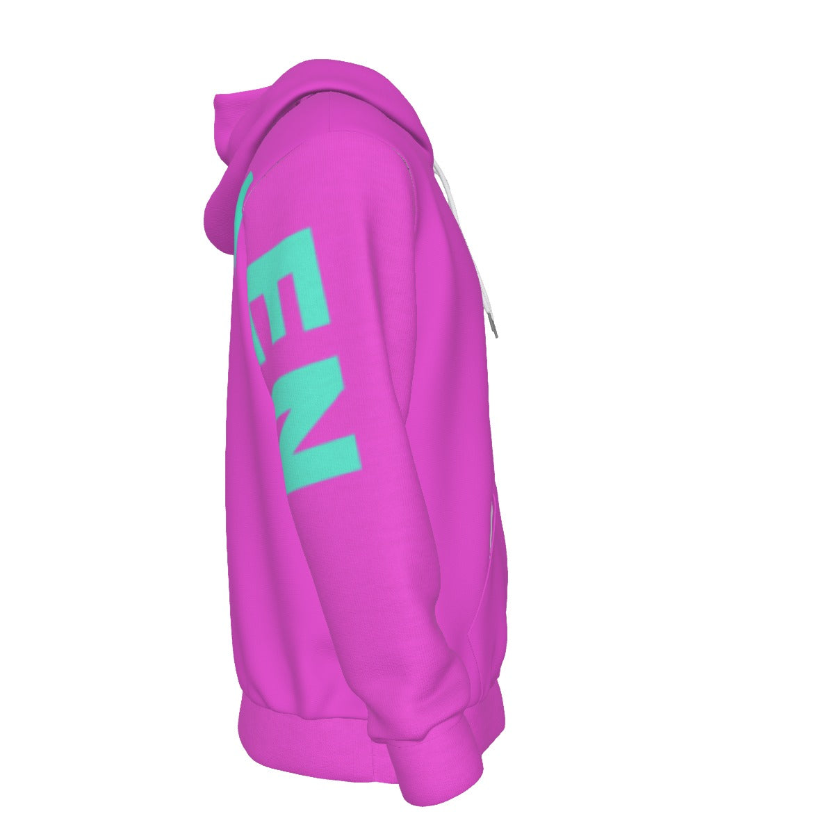 HOT PINK FORGIVEN Thicken Pullover Hoodie