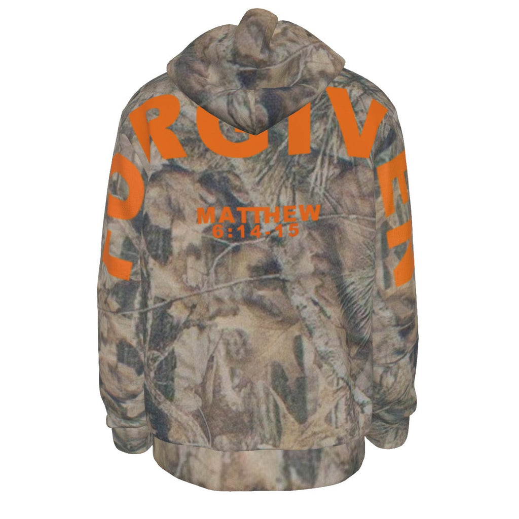 CAMO FORGIVEN Thicken Pullover Hoodie