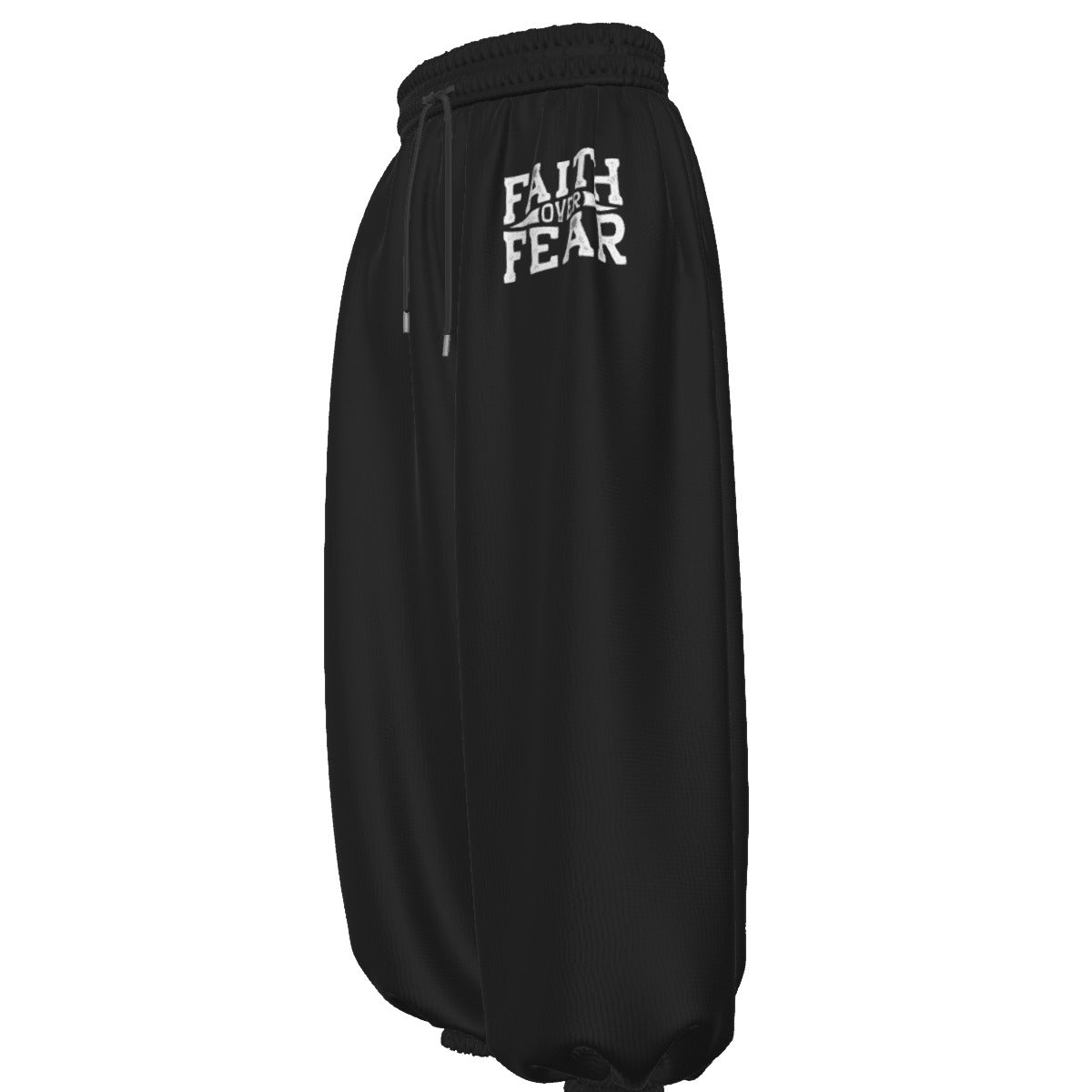 FAITH OVER FEAR Unisex Lantern Pants