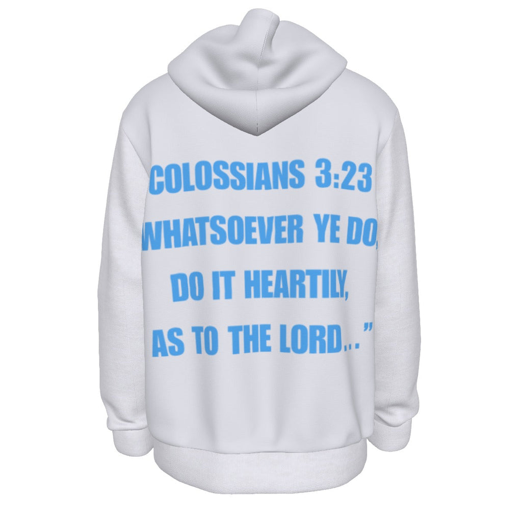 COLOSSIANS 3:23 Thicken Pullover Hoodie