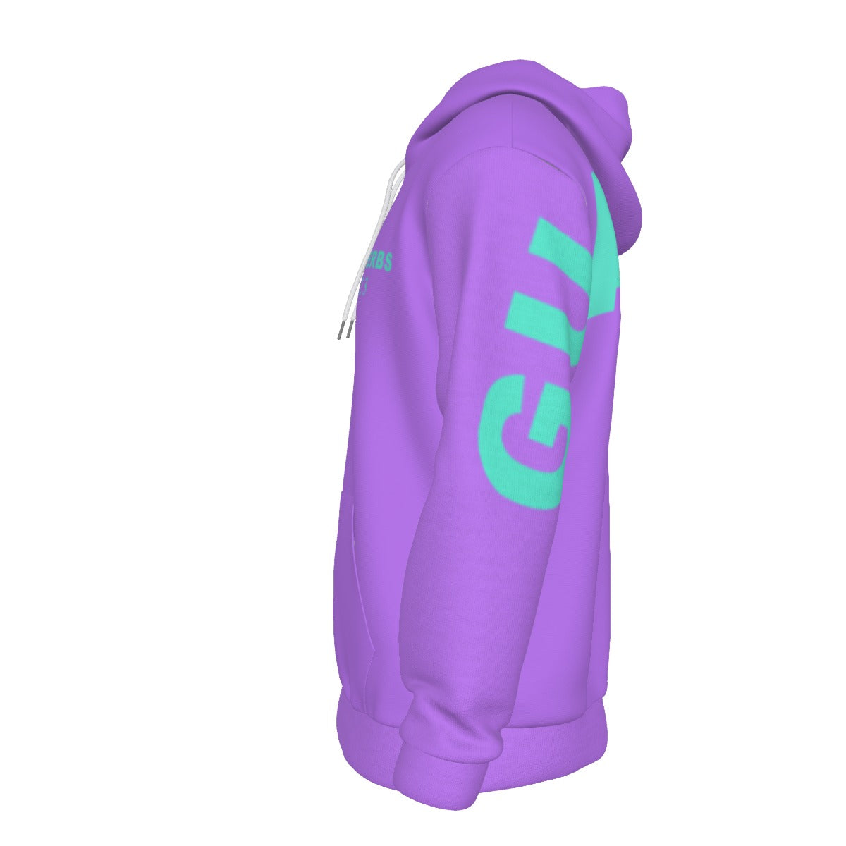 GUARDED PURPL. PROVERBS 4:23 Thicken Pullover Hoodie