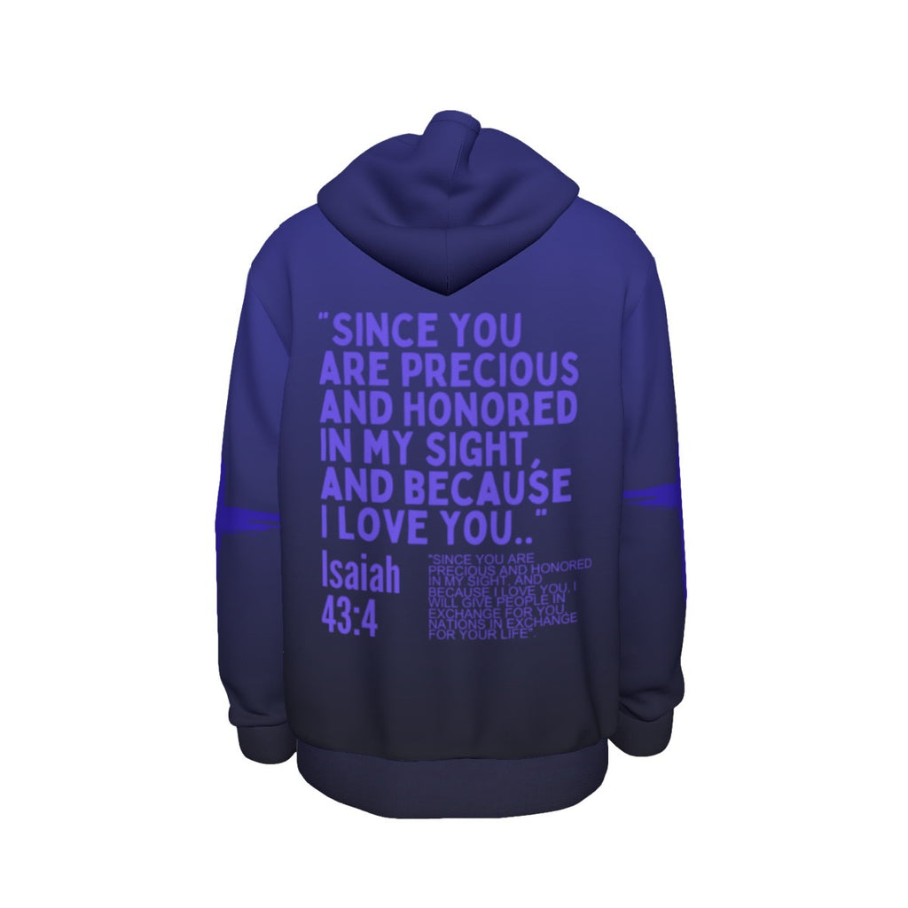 ISAIAH 43:4 Thicken Pullover Hoodie