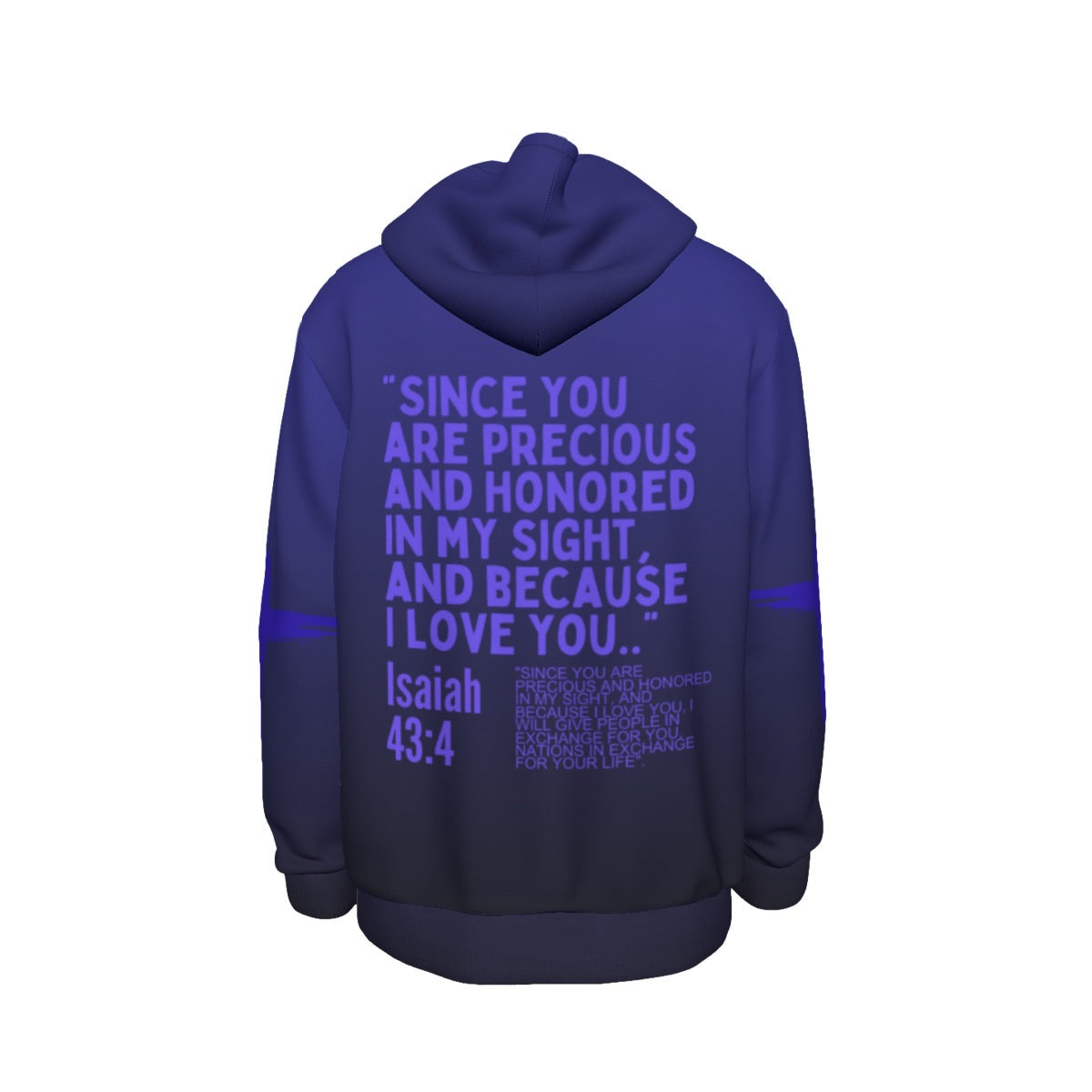 ISAIAH 43:4 Thicken Pullover Hoodie