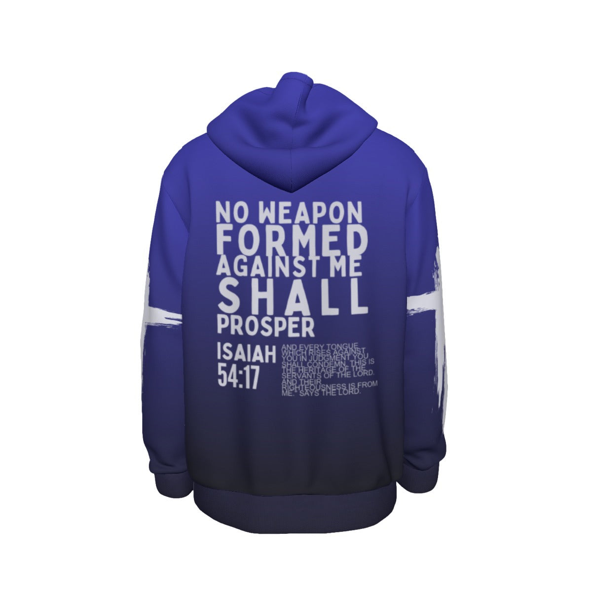 ISAIAH 54:17 Thicken Pullover Hoodie
