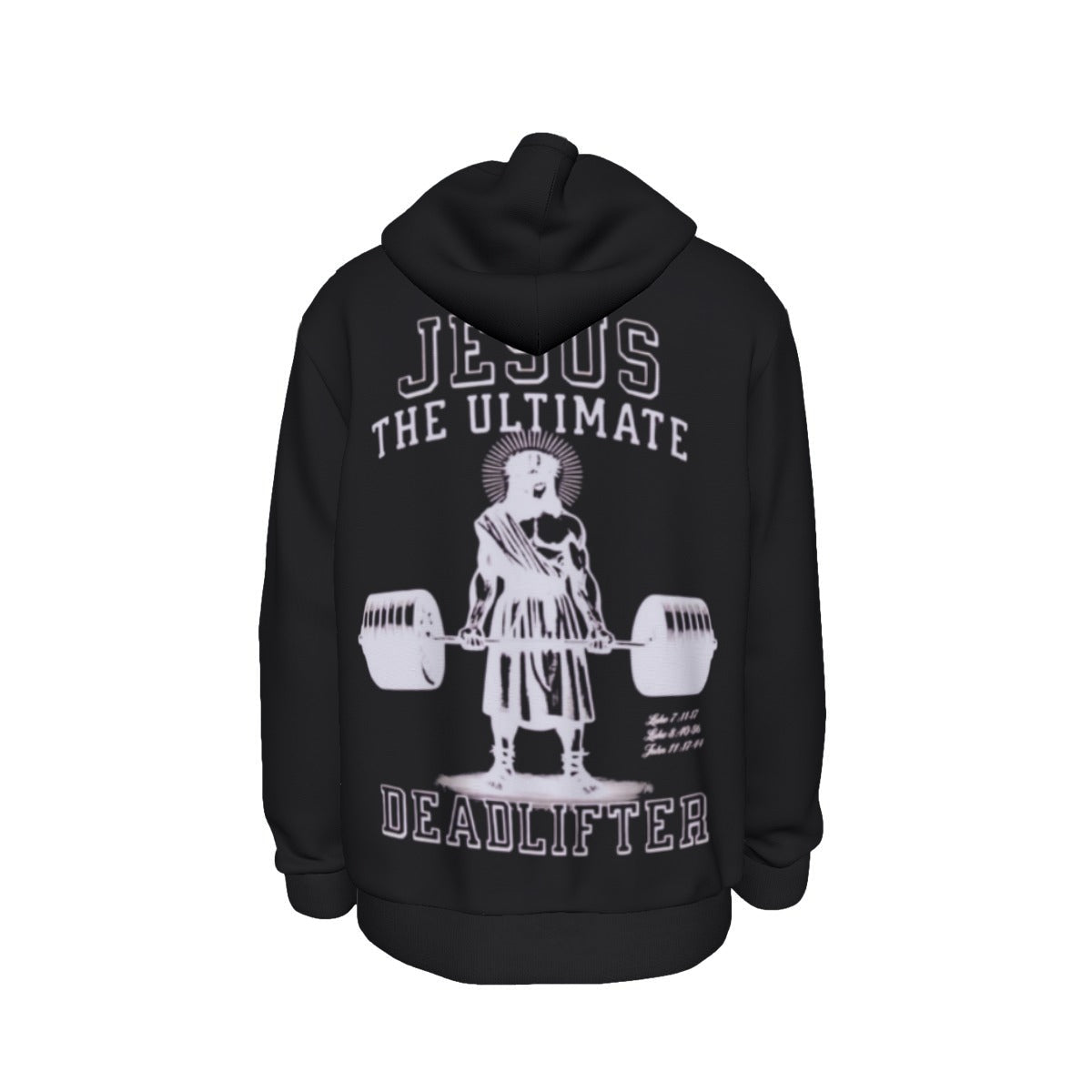 JESUS THE ULTIMATE DEADLIFTER Pullover Hoodie