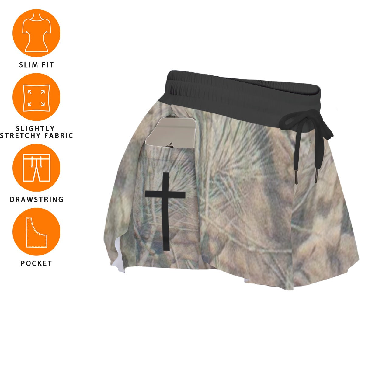 CAMO Women's Sport Skorts With Pocket