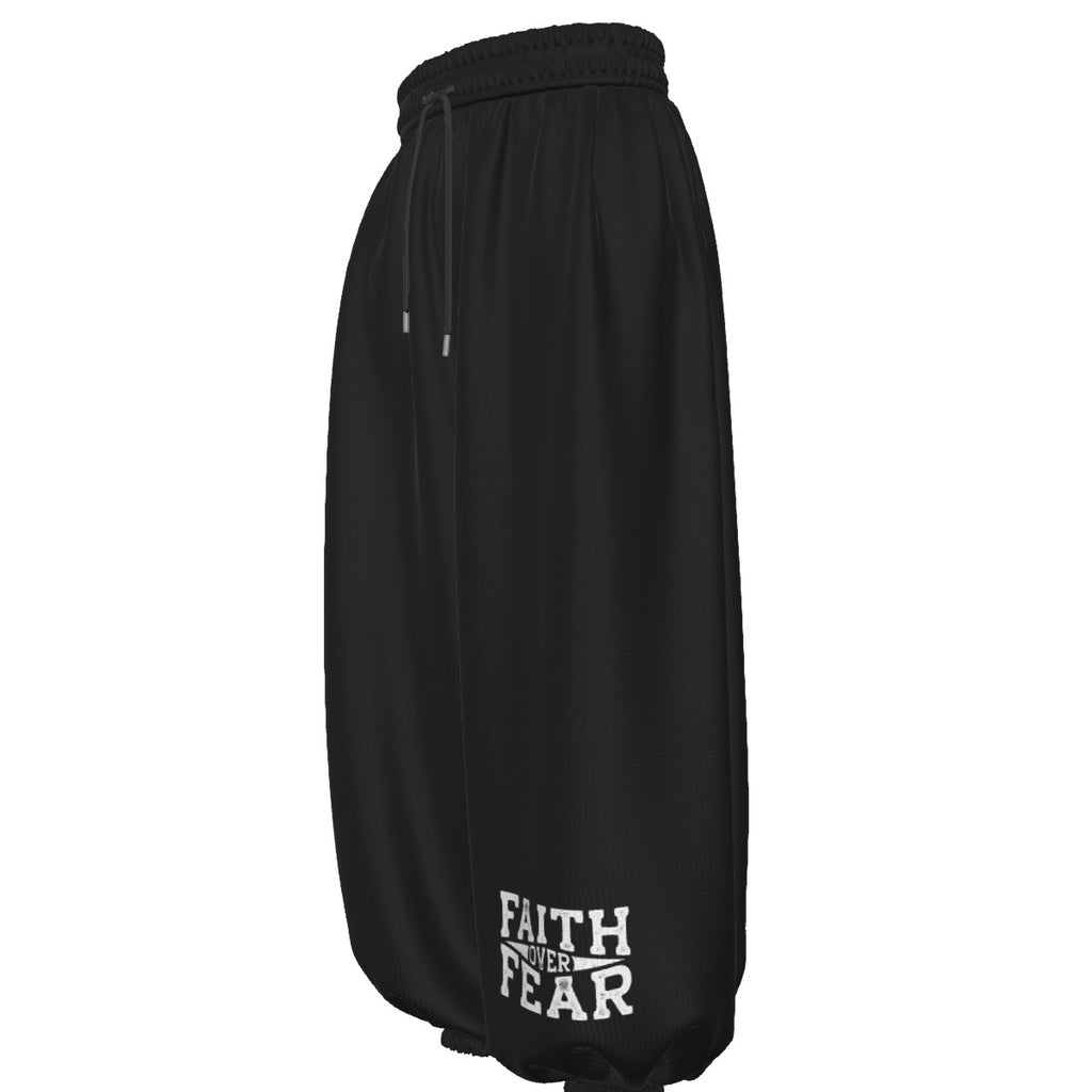 FAITH OVER FEAR Unisex Lantern Pants