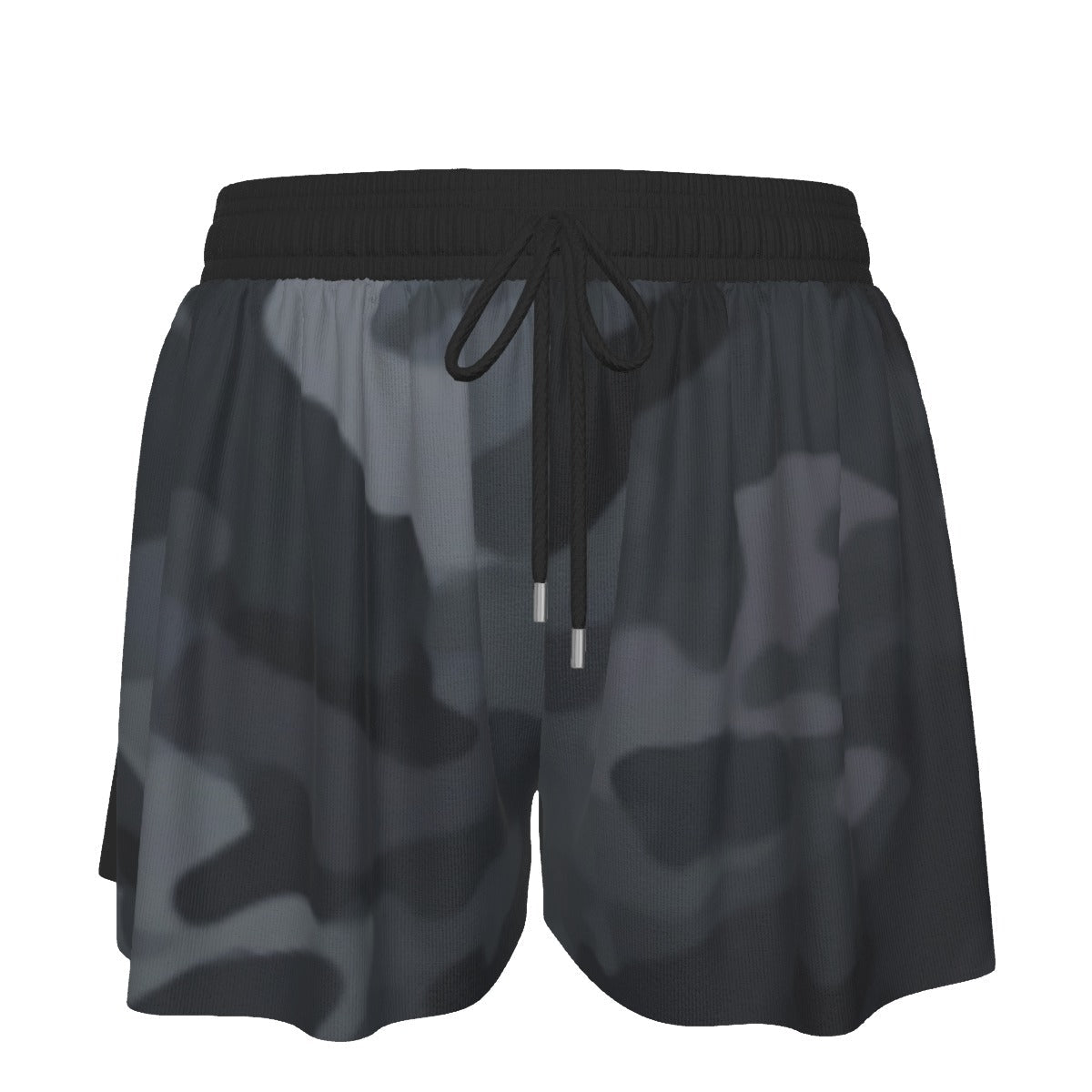 BLACK CAMO Women's Sport Skorts With Pocket