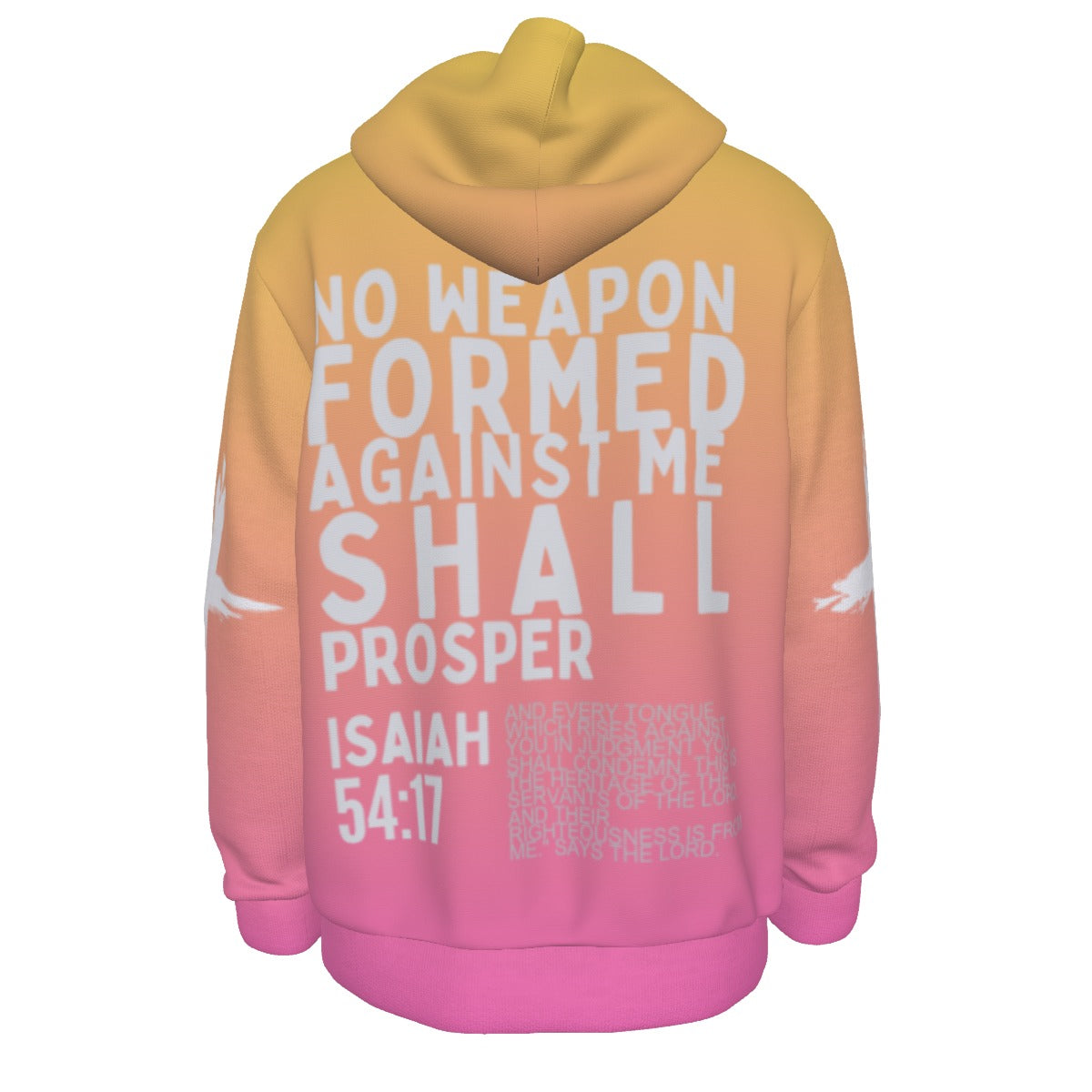 ISAIAH 54:17 Thicken Pullover Hoodie