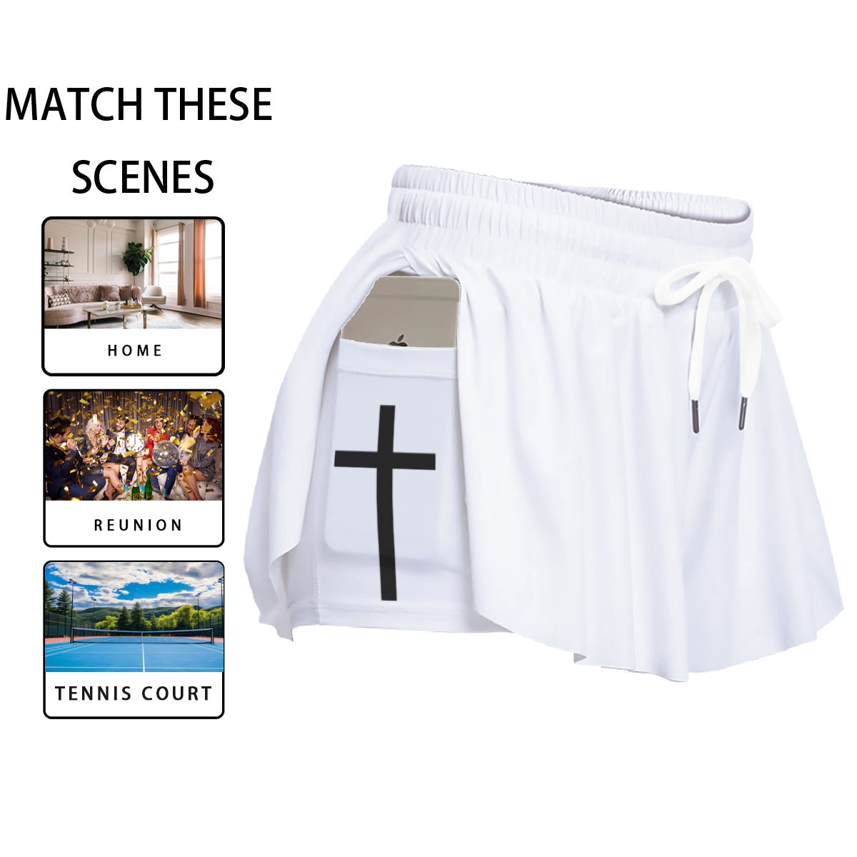 Women's Sport Skorts With Pockets