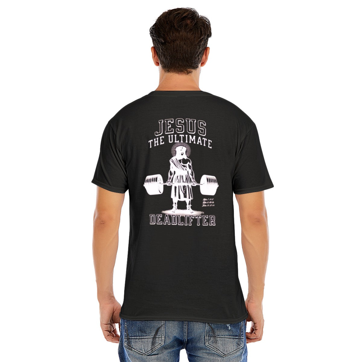 THE ULTIMATE DEADLIFTER Unisex O-neck Short Sleeve T-shirt | 180GSM Cotton (DTF)