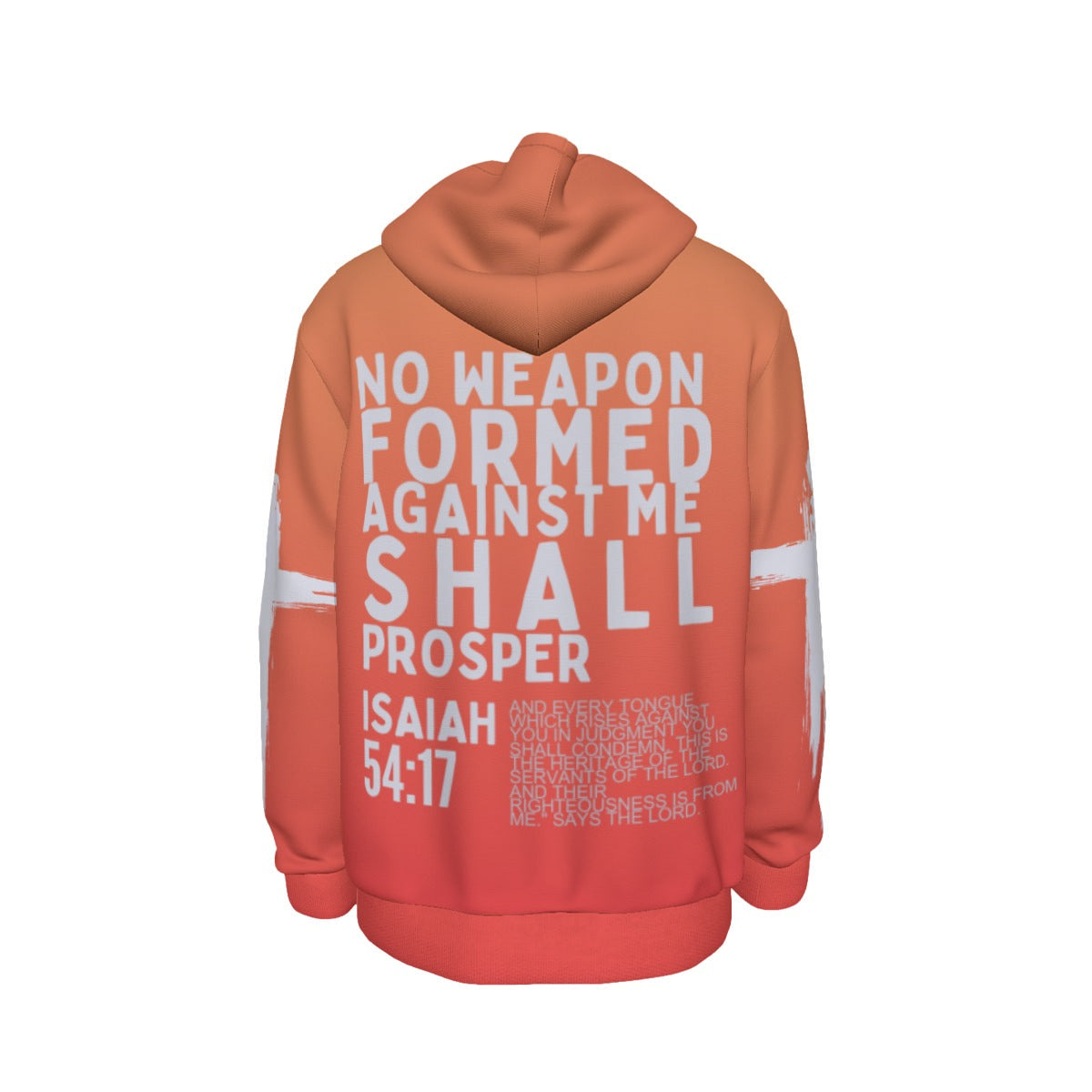 ISAIAH 54:17 Thicken Pullover Hoodie