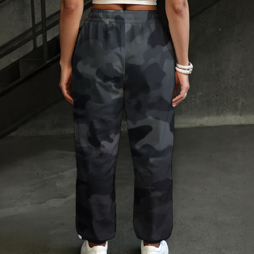 BLACK CAMO Women's Sweatpants