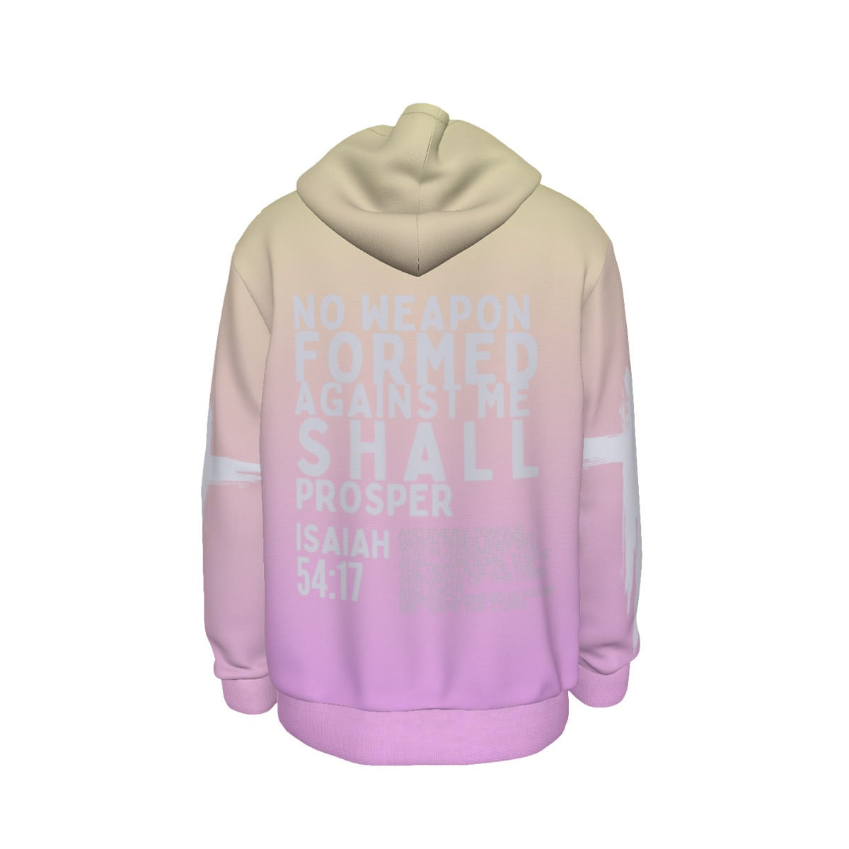 ISAIAH 54:17 Thicken Pullover Hoodie