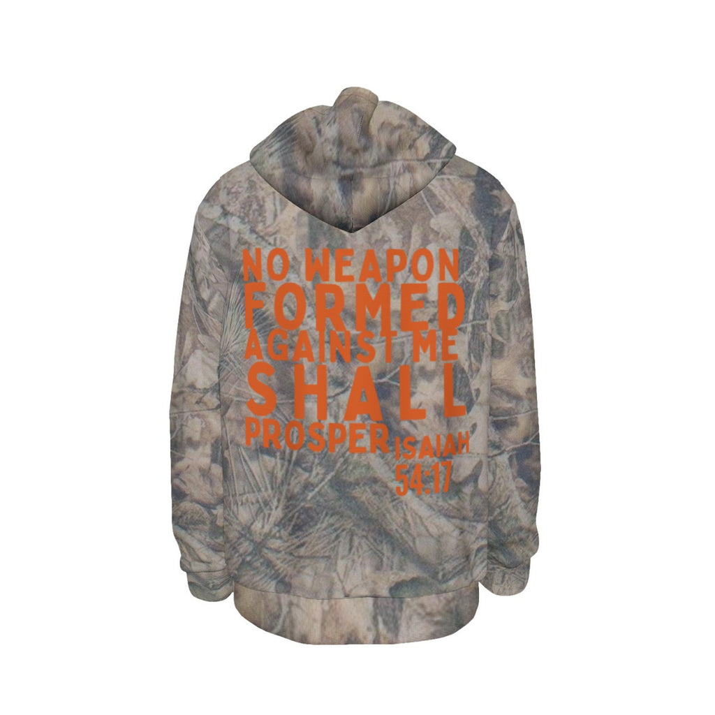 CAMO ISAIAH 54:17 Thicken Pullover Hoodie