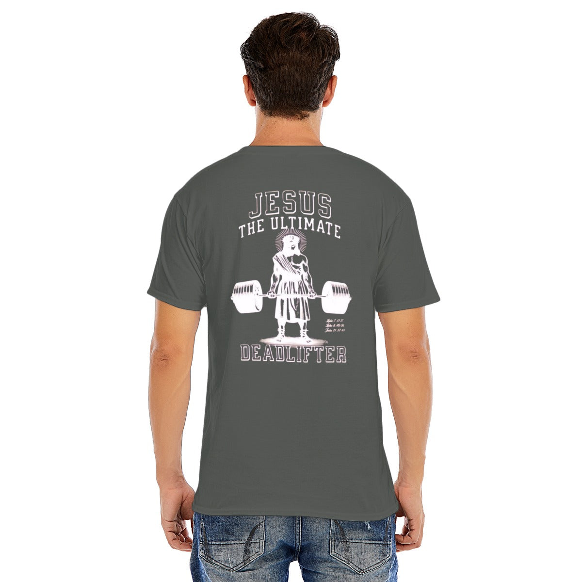THE ULTIMATE DEADLIFTER Unisex O-neck Short Sleeve T-shirt | 180GSM Cotton (DTF)
