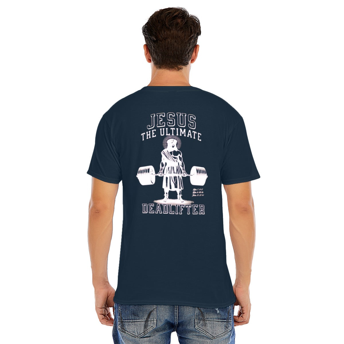THE ULTIMATE DEADLIFTER Unisex O-neck Short Sleeve T-shirt | 180GSM Cotton (DTF)