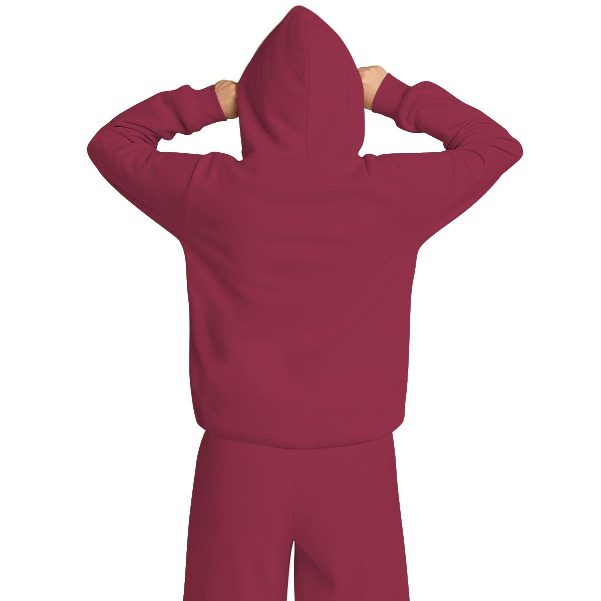 FAITH OVER FEAR Women's Travel Nap Hoodie with Built-in Eye Mask