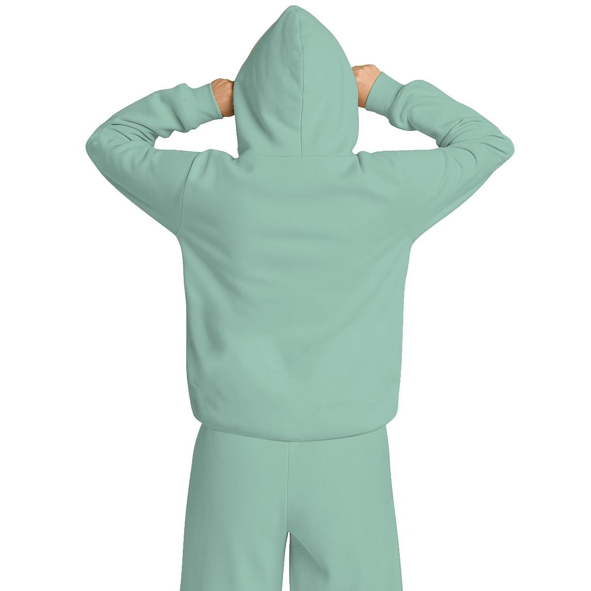 FAITH OVER FEAR Women's Travel Nap Hoodie with Built-in Eye Mask