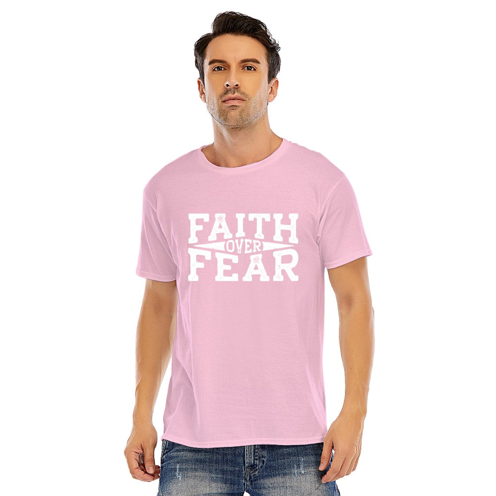 FAITH OVER FEAR Unisex Cotton T-shirt