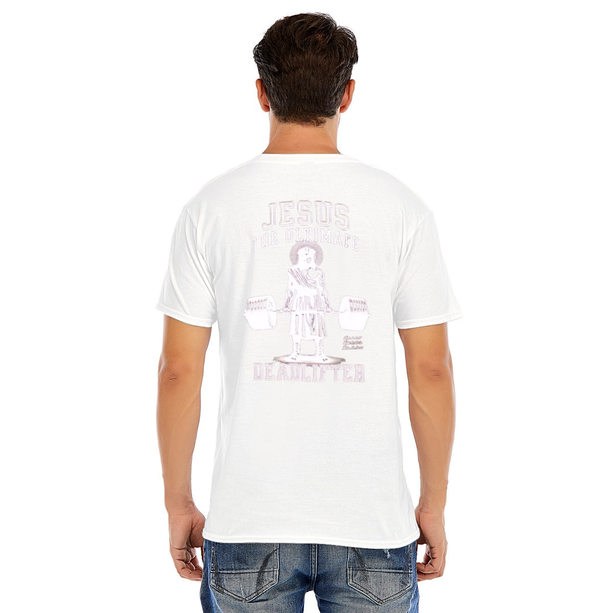 THE ULTIMATE DEADLIFTER Unisex O-neck Short Sleeve T-shirt | 180GSM Cotton (DTF)