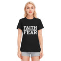 FAITH OVER FEAR Unisex Cotton T-shirt